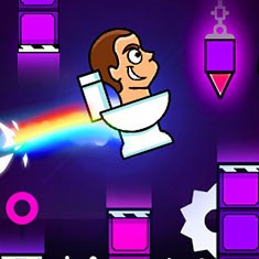 Skibidi Geometry Dash